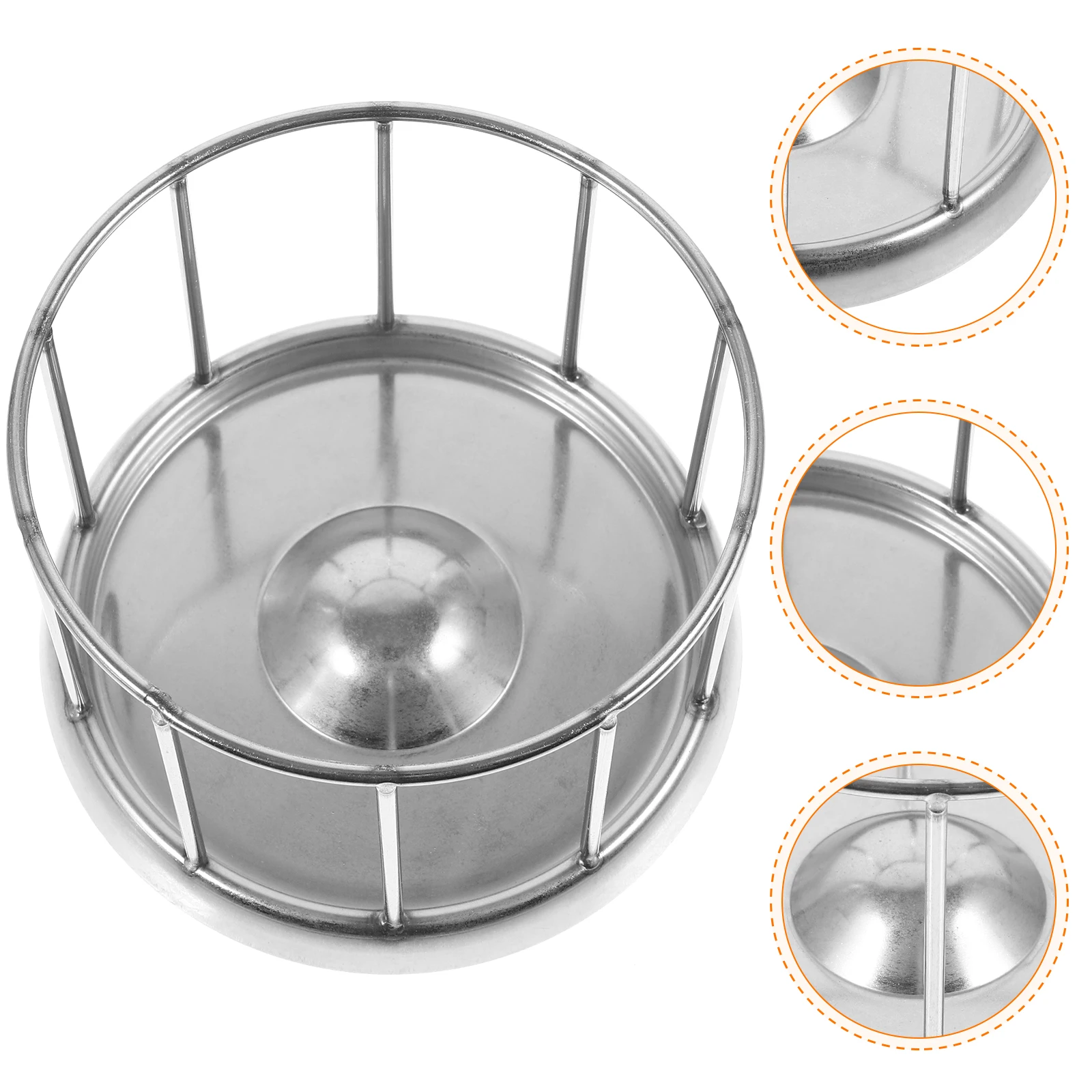Stainless Steel Reptile Water Bowl 1