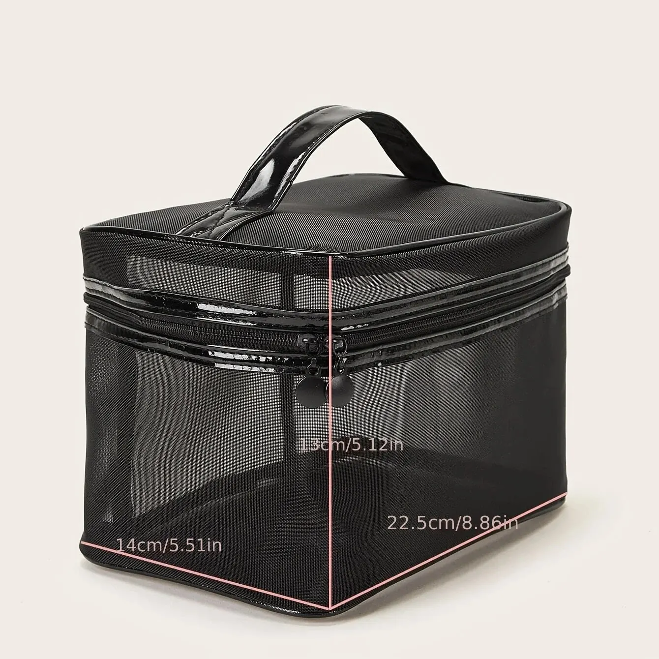 حقيبة تخزين شبكية ، عالية الجودة - اسود