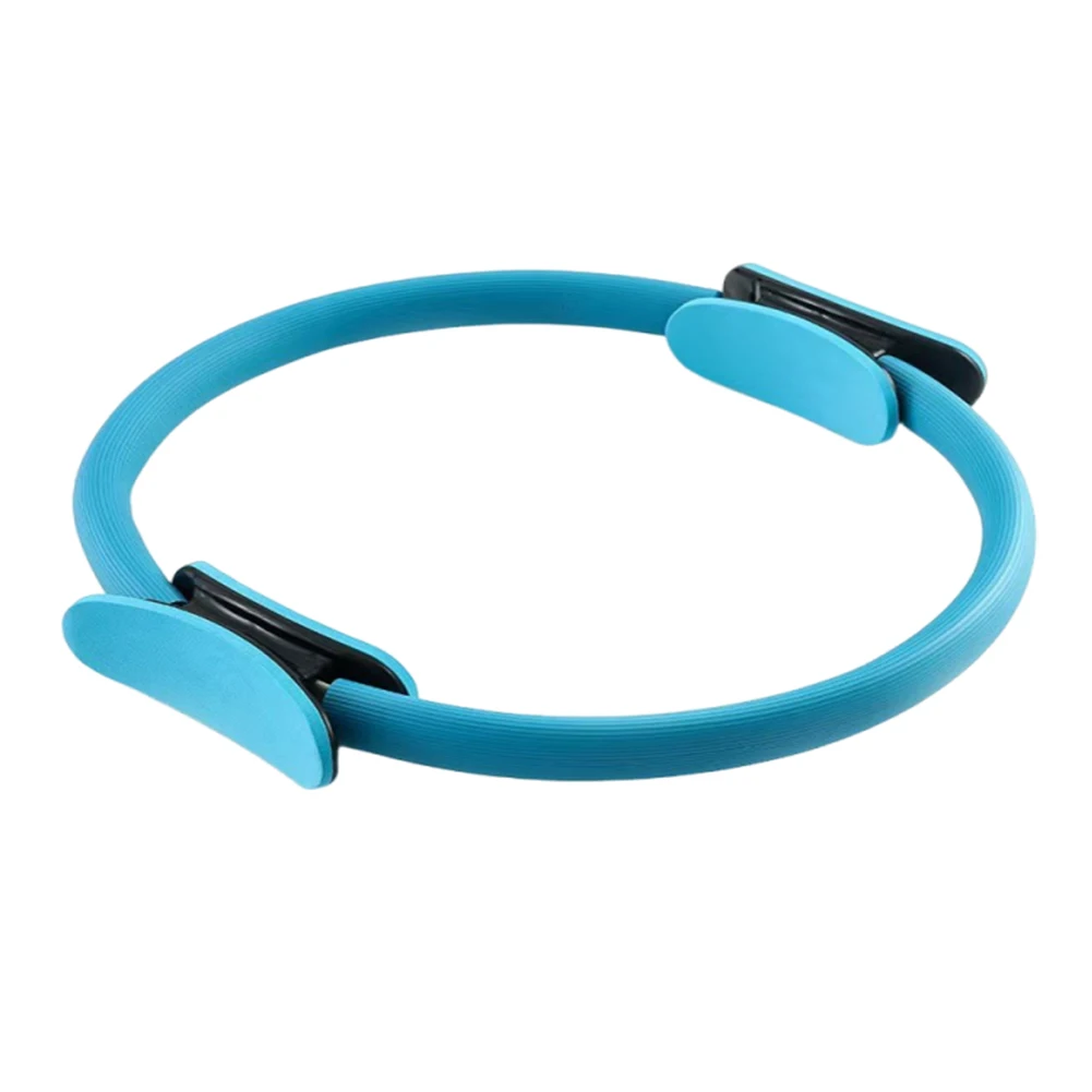 필라테스 링 피트니스 링(미끄럼 방지 손잡이 포함) 요가 링 피트니스 서클 여성용 유연한 저항 운동 장비