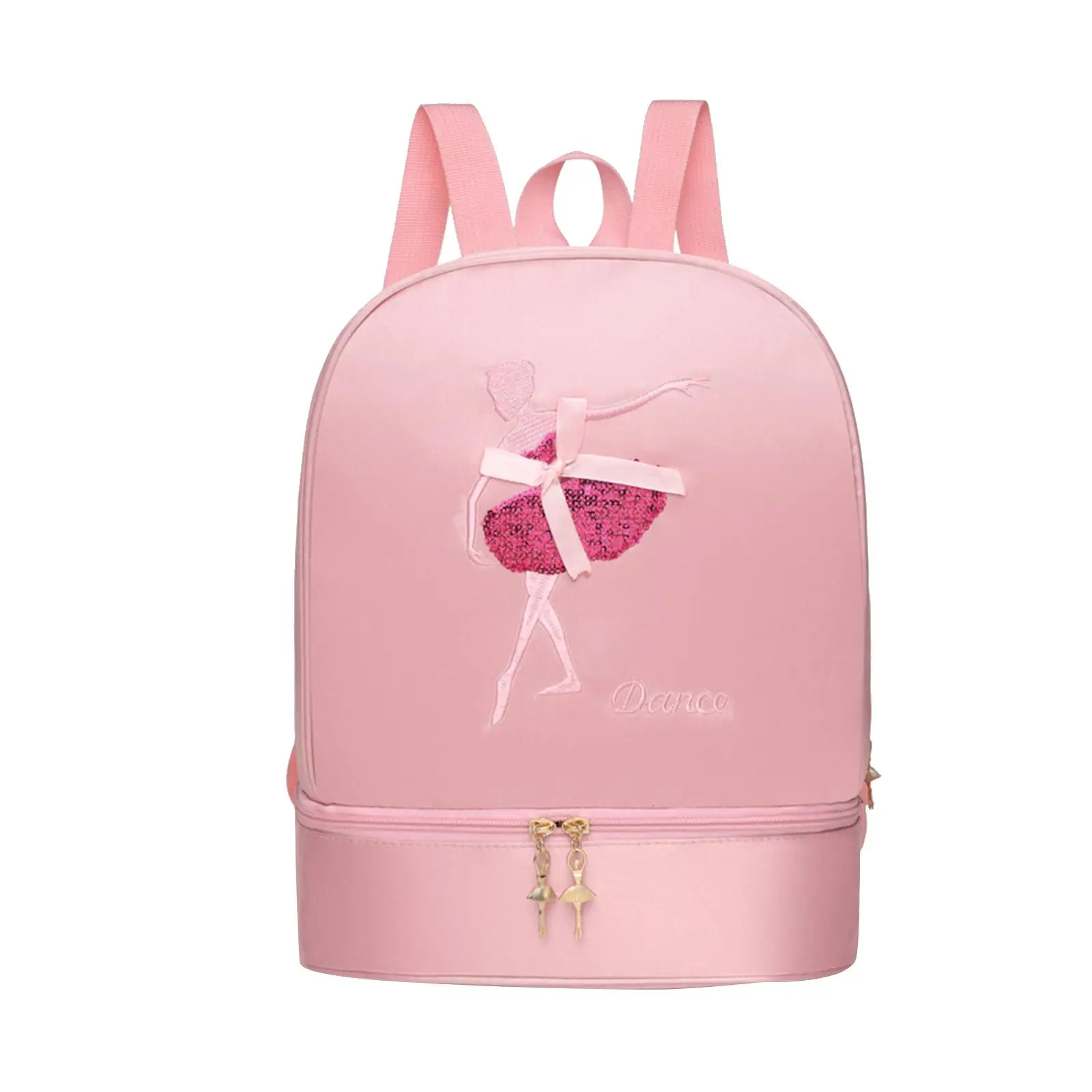 Ballet Dance Backpack Ballet Dance Bag Sweet Portable Casual Daypack Girls 3