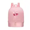 Ballet Dance Backpack Ballet Dance Bag Sweet Portable Casual Daypack Girls 3