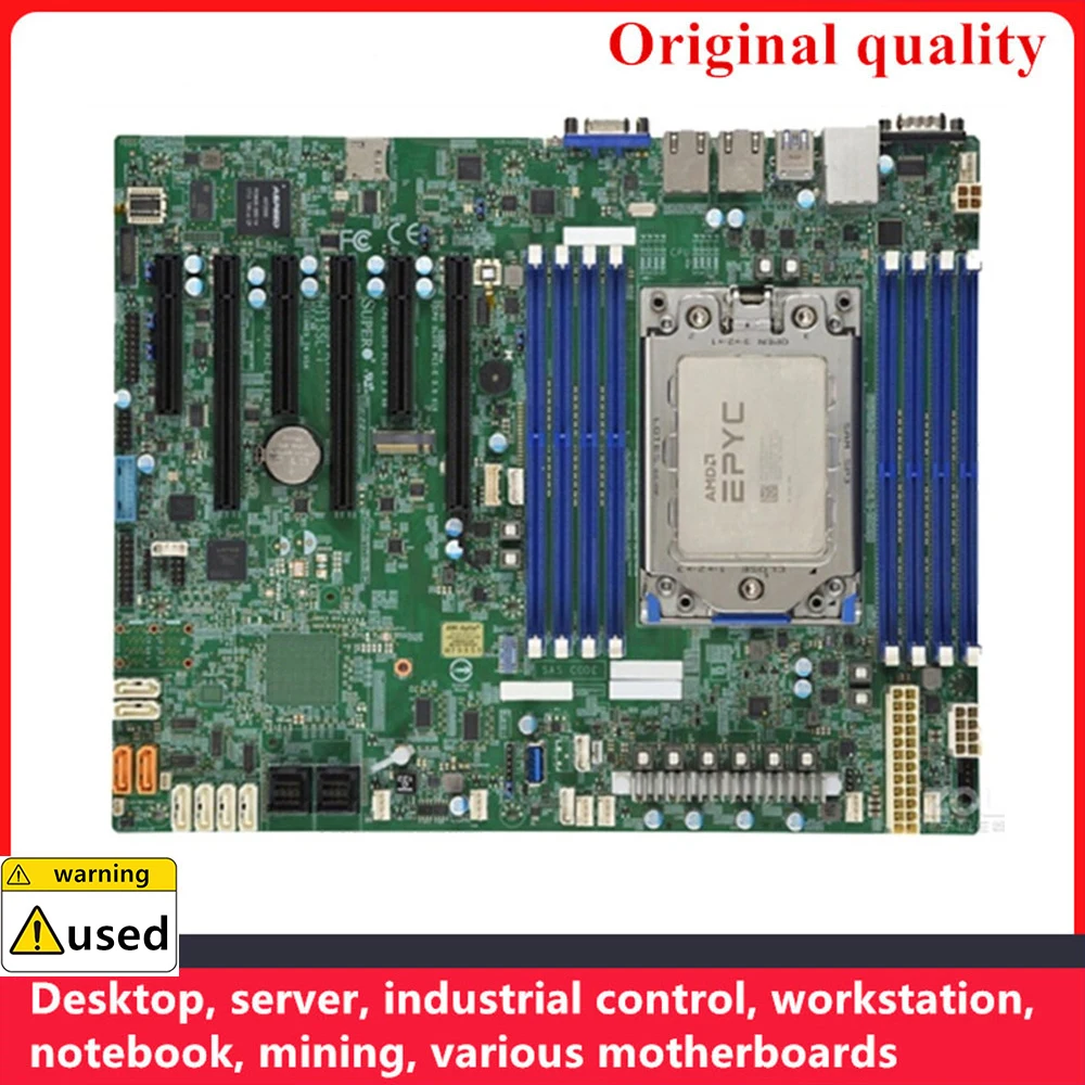 Utilizzato Per Supermicro H11Ssl-I Rev 2.0 Per La Scheda Madre Epyc Reg Ecc Ddr4 Supporta La Scheda Madre Della Workstation Del Server 7601 7571 7551P