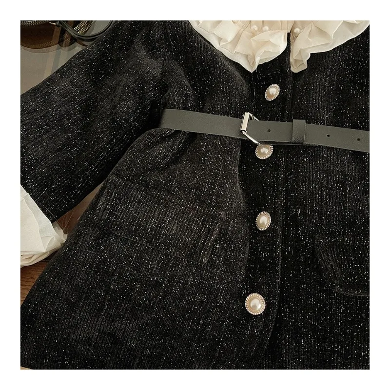 Jacket worn in outdoor setting