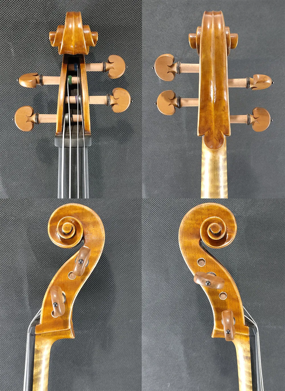 410mm Back Length Copy of Rogerius Bon Nicolai Amati Master Viola 16 Inch Russian Spruce Professional Handmade Oil Varnish
