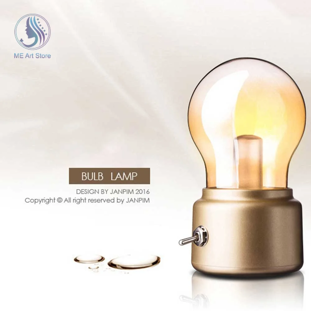 Lampe ampoule LED sans fil rechargeable