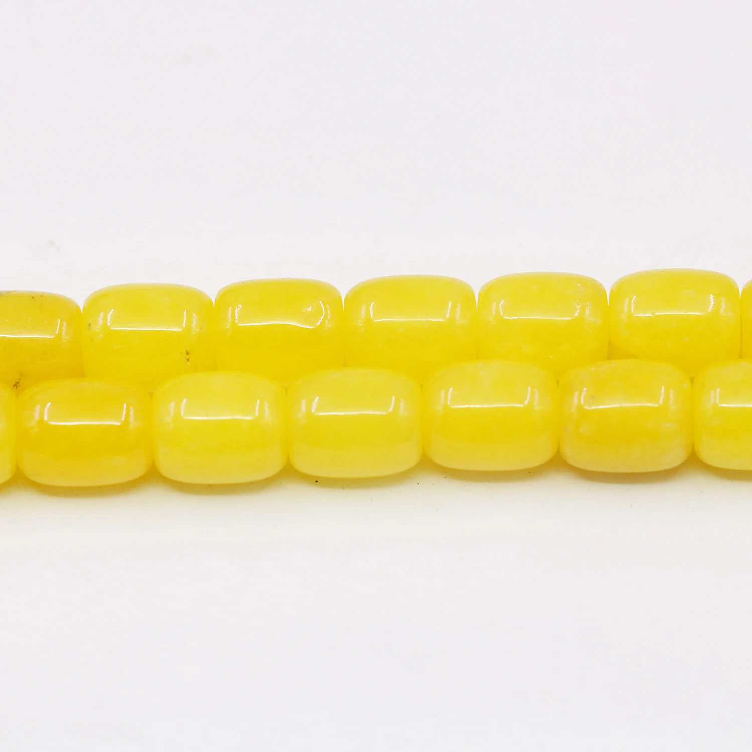 9x11mm Natural Yellow Topaz Chalcedony Jade Gemstone,Loose Beads DIY Stone,Charms Necklace Bracelet Jewelry Making Supplies