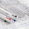 Multicolor Gel Pen, 3-in-1 0.5mm Fine Point Retractable Pens, 1-Count in 3 Colors Ink for Office School Supplies Students Gifts 5