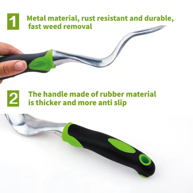 8Db Fémkerti Szerszámok Készlet Kit Elleni Küzdelem Könnyű Kerti Lapátkapocskert Kellékek A Gyomnövelés Levágásához - Image 3