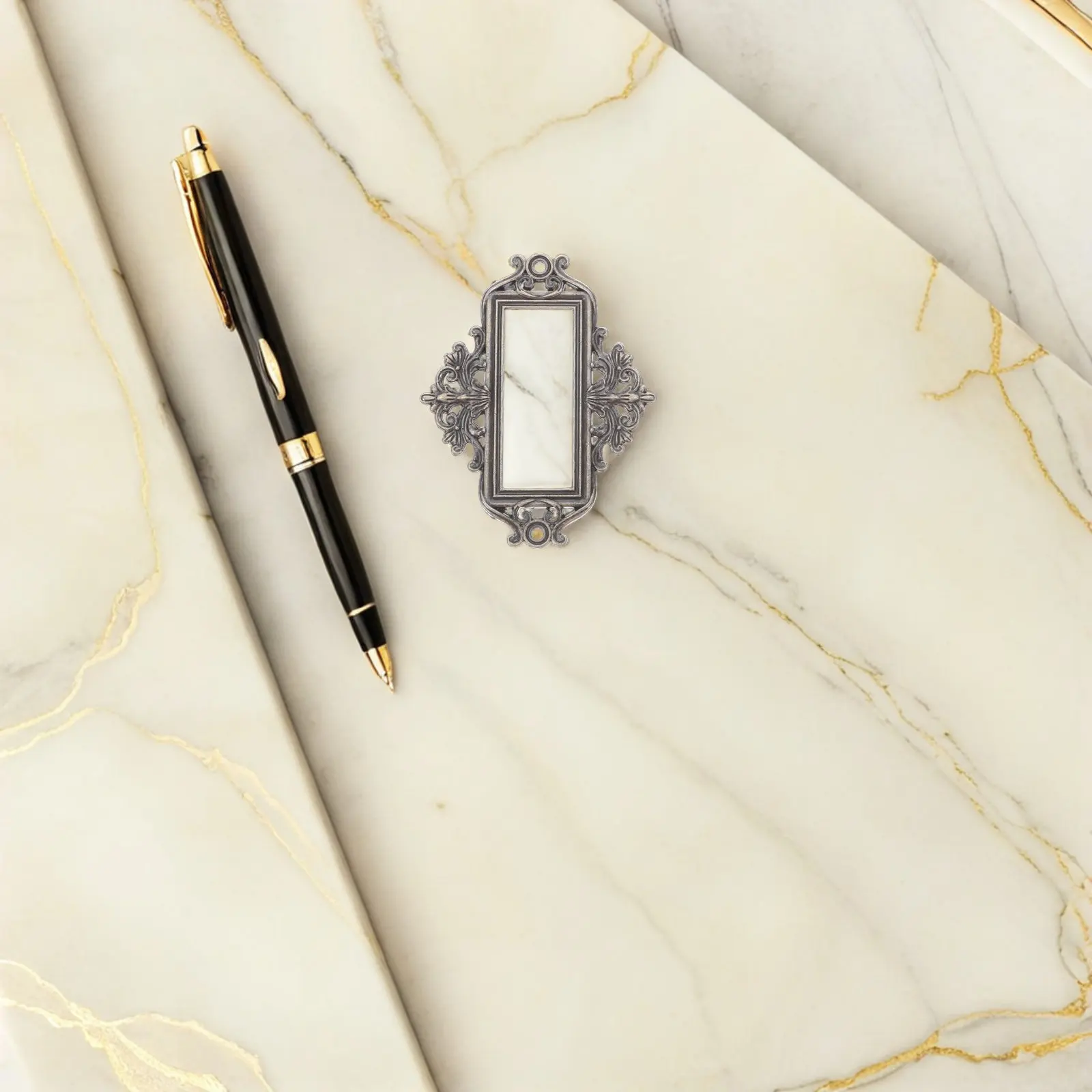 24Pcs 빈티지 라벨 홀더 금속 프레임 사무실 캐비닛 파일 주최자에 대한 서랍 태그 라벨 프레임 레트로 라이브러리 카드