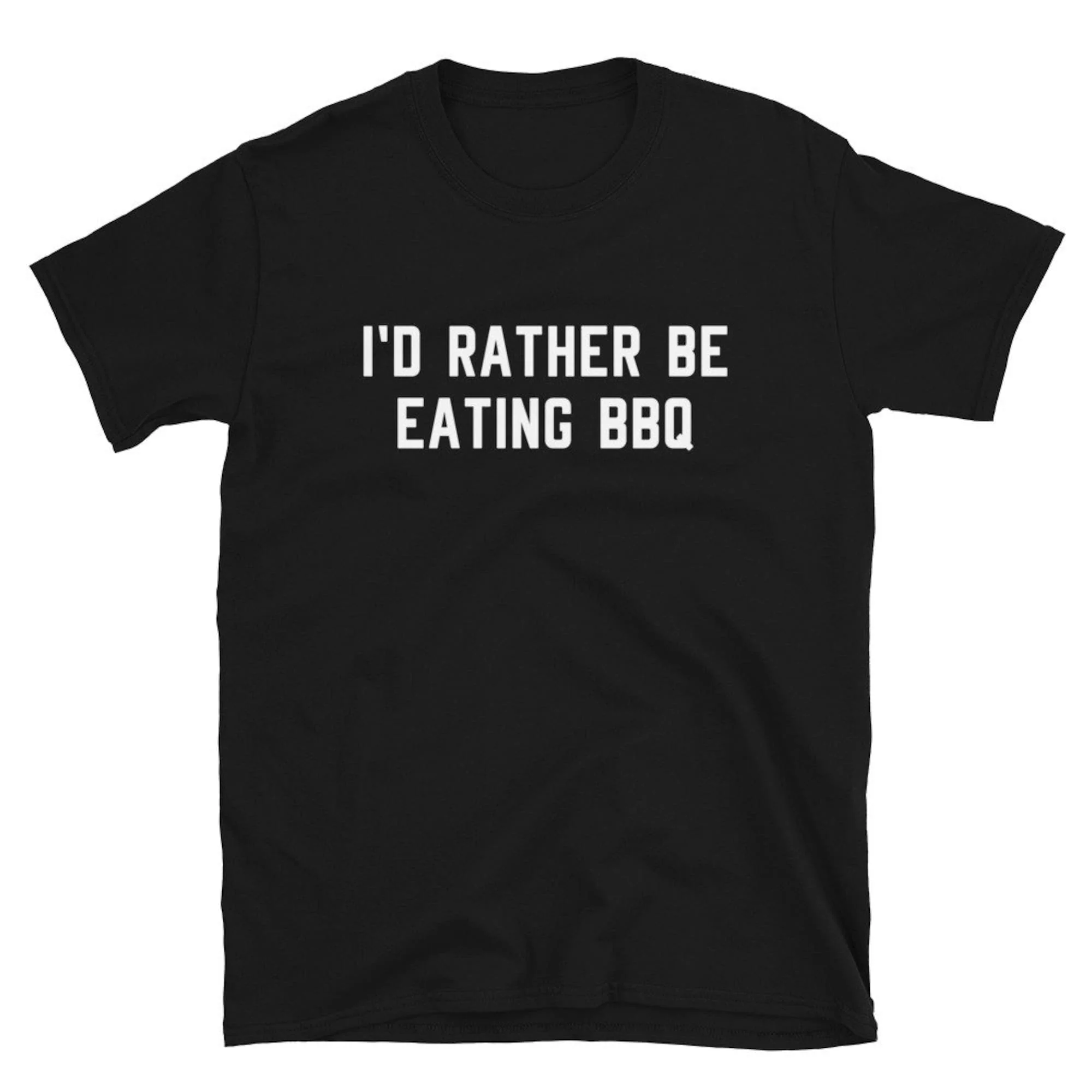 Bbq Barbeque Barbecue T Shirt I'D Meglio Mangiare Divertente Carino Mangiatore Di Carne Carnivore Tailgating Compleanno