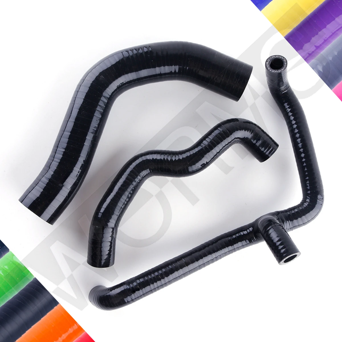 Silicone Coolant Radiator Hose Pipe Kit For Bmw E65 E66 754li 754i 2002