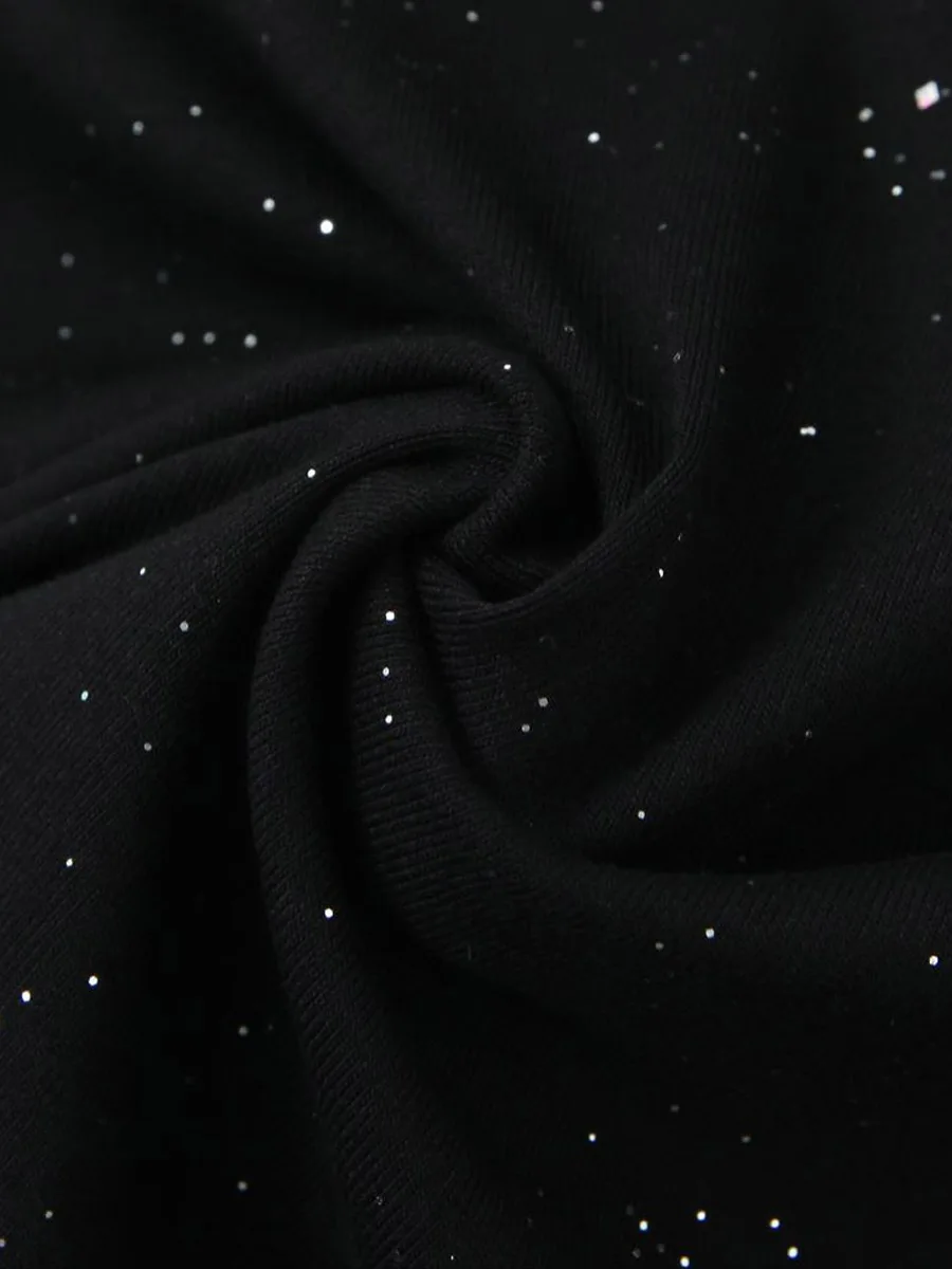 Plus Size Women's Mermaid Dress Premium Knit Lace Sequins Spaghetti Strap French Slim Elegant Fishtail Dresses Autumn 2025