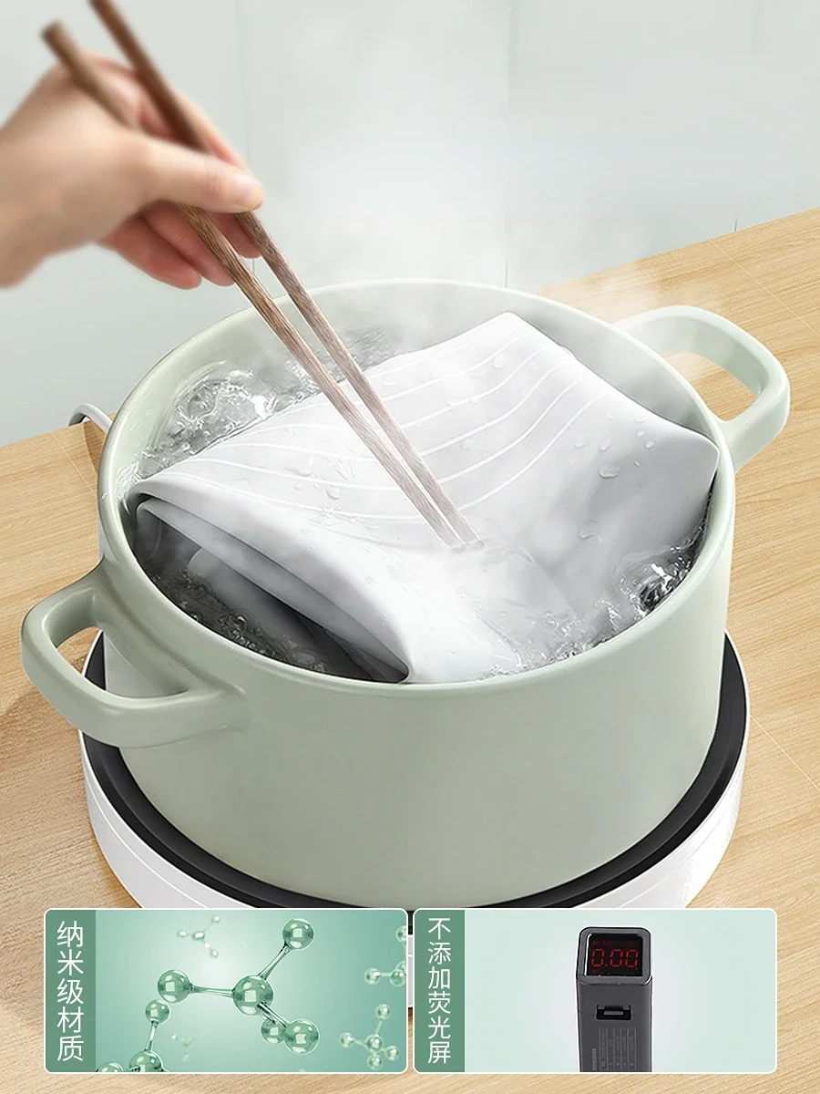 Non-Stick Silicone Baking Mat, Rolling Kneading Pad, Pastry Tools, Crepes, Pizza Dough, Thick, 6mm, Kitchen, New