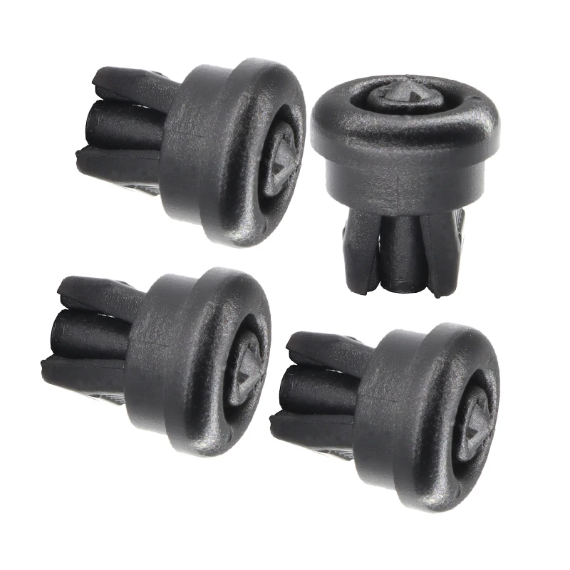 4Pcs Car Cord String Parcel Shelf Clips Plastica Nera Adatta Per Nissan Qashqai J10 J11 Rogue Sport Note E11 Muslimate