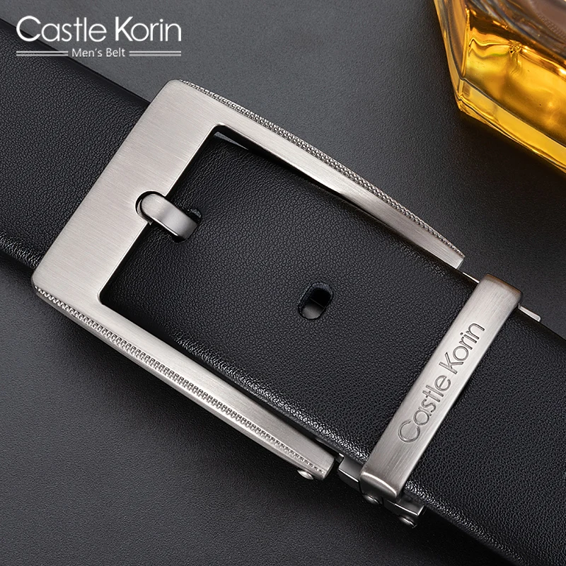 

Men's buckle belt, luxury brand senior designer belt, men's alloy buckle belt