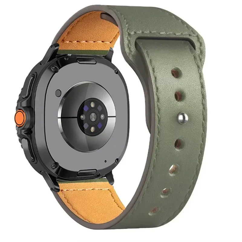 Premium Leather Band for Smart Watches - Elegant Strap Accessory