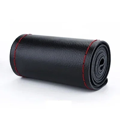 DIY Soft Fiber Leather Steering Wheel Covers Universal Braid Car Interior Accessories steering wheel cover