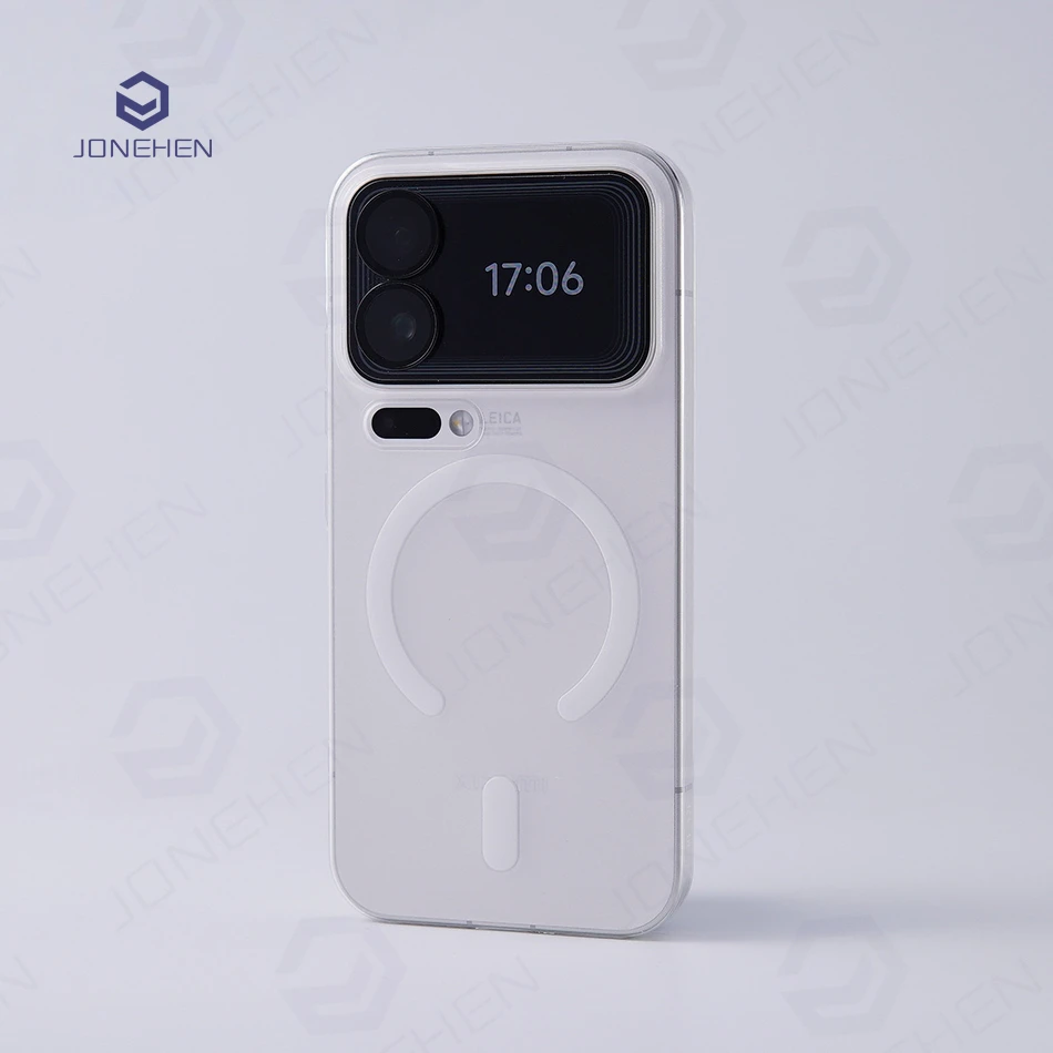 Luxury Candy Matte Translucent Magnetic Wireless Charging Case