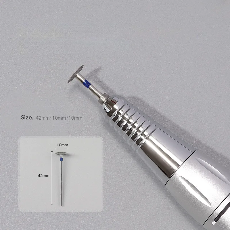 Diamond Metal Nail Drill Bits Disc Bit Electric Foot File Callus Remover Shaft Nail Salon Grinding Head nail drill bit nail drill bits diamond burs cuticle remover bit
