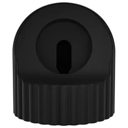 Silicone Watch Charging Stand and Dock Holder (Black)