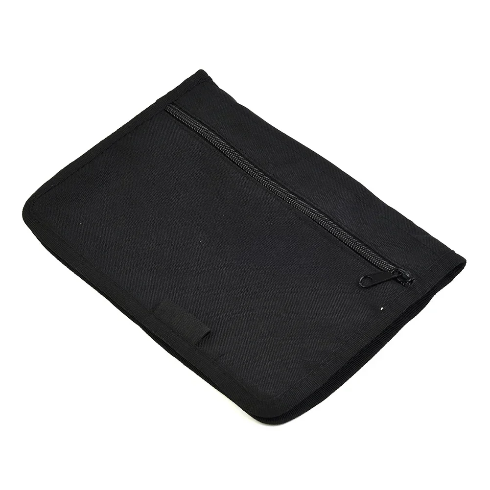 Car Glove Box Storage Organizer Document Storage Universal 24*18*2cm Black Folder Manual Multi Pockets Paper Bag Interior 1 Pc