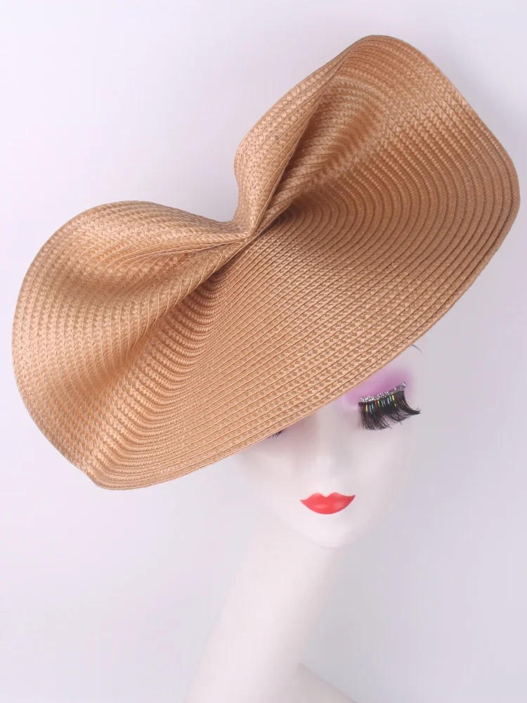 Hellgrüne Fascinator-Basis für Damen, Millinery, DIY-Haarschmuck für Damen, Anlass, Kopfbedeckungen, Party, Hochzeit, Cocktail, Kirche – Detail 4