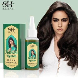Ayurvedic Hair Growth Oil India Adivasi Herbal Hair Oil Rosemary Anti Hair Loss Fast Regrowth Thicken Oils Hair Growth Products