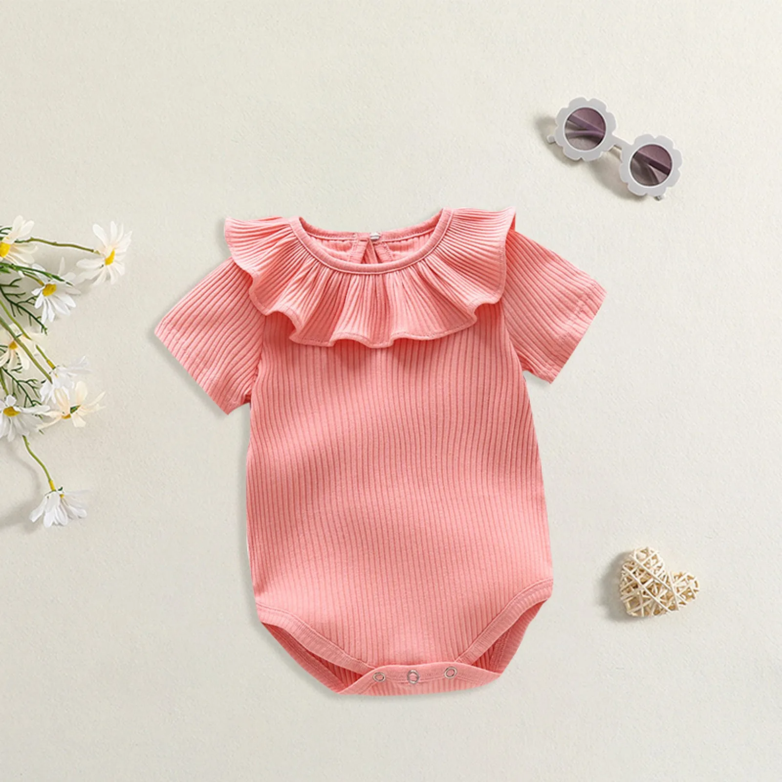 Toddler Infant Kids Baby Girls Summer Ha Yi Climbing Clothes Newborn Clothes Thin Super Cute Baby Bag Summer Girl