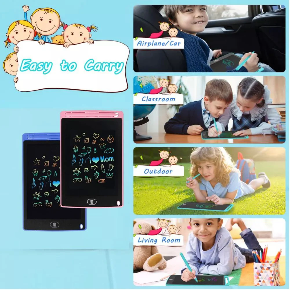 LCD Writing Tablet Doodle Board,8.5 inch Colorful Drawing Pad, Electronic Drawing Tablet, Drawing Pads, Travel Gifts for Kids 3