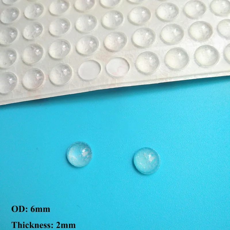 9-20mm Self Adhesive Silicone Rubber Feet Pads Kitchen Cabinet Door Bumpers Damper Buffer Cushion Dock Furniture Hardware Pad