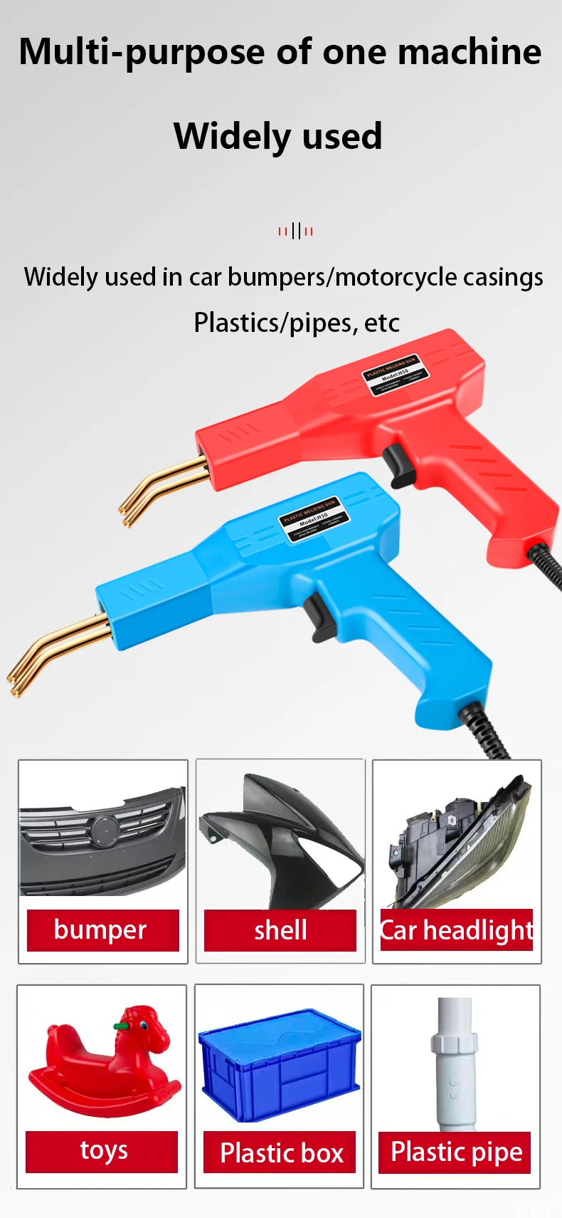 Dimostrazione di fusione e levigatura con graffette