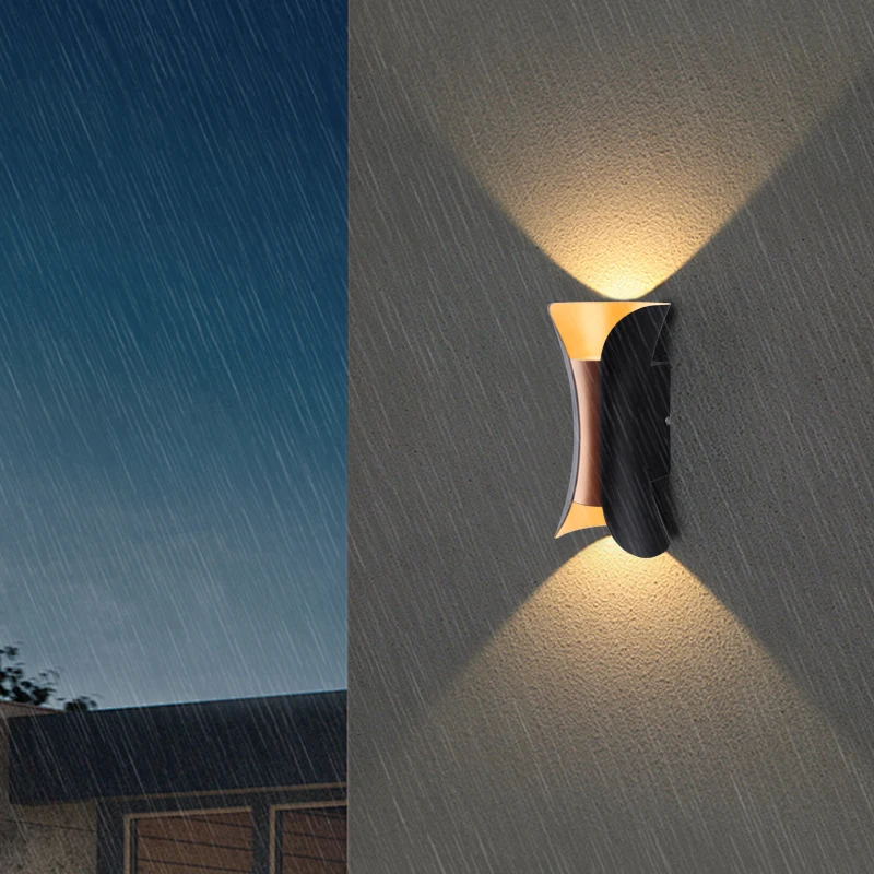 10W Wall Light LED Outdoor Waterproof IP65 Porch Garden Wall Lamp Indoor Bedroom Bedside Decoration Lighting