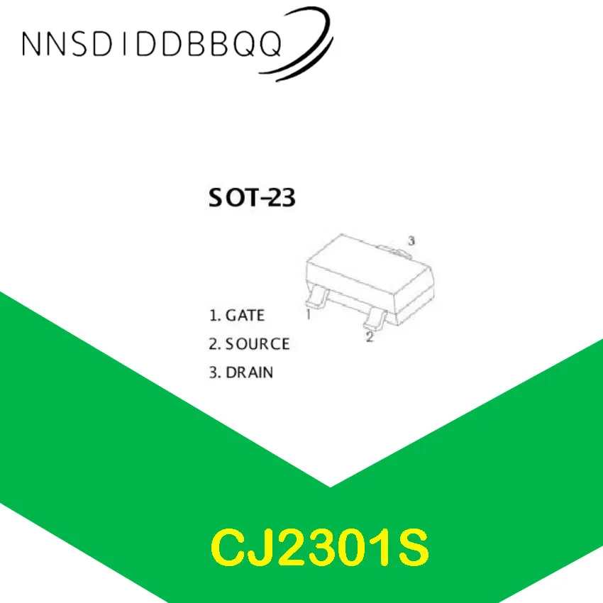 

20 шт./лот CJ2301S MOSFET транзистор S1U SOT-23 электронные компоненты