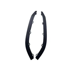 Dual Car Front Bumper Lip Air Deflector Valance Trim Spoilers (A Pair)