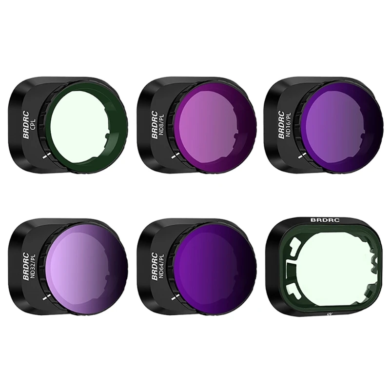 

For Mini 4 ND Filter Polarizer UV Filter Camera Lens Filters Set Accessories CPL UV ND8PL ND16PL ND32PL ND64PL Dropship