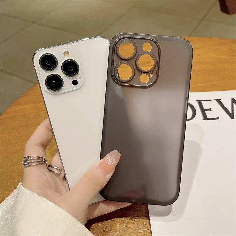 Custodia Super Sottile In Pp Per Iphone 15 Pro Max 15 Plus Custodia Per Iphone 13 Mini 14 15 Pro Max Cover Posteriore Trasparente