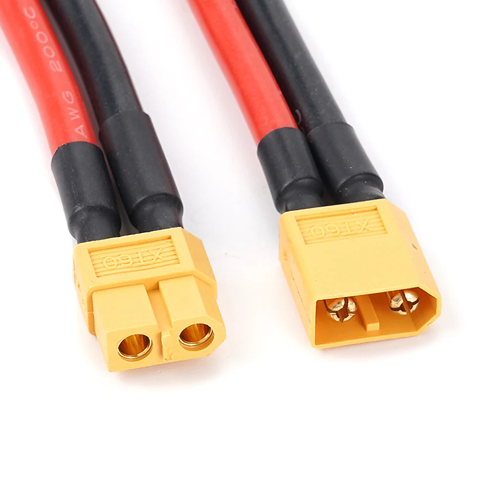XT60 to O Ring turn M8 Eyelet Terminal Plug Connector Cable 10AWG RC ESC Charger Side Power for for RC Lipo Battery FPV Racing 6