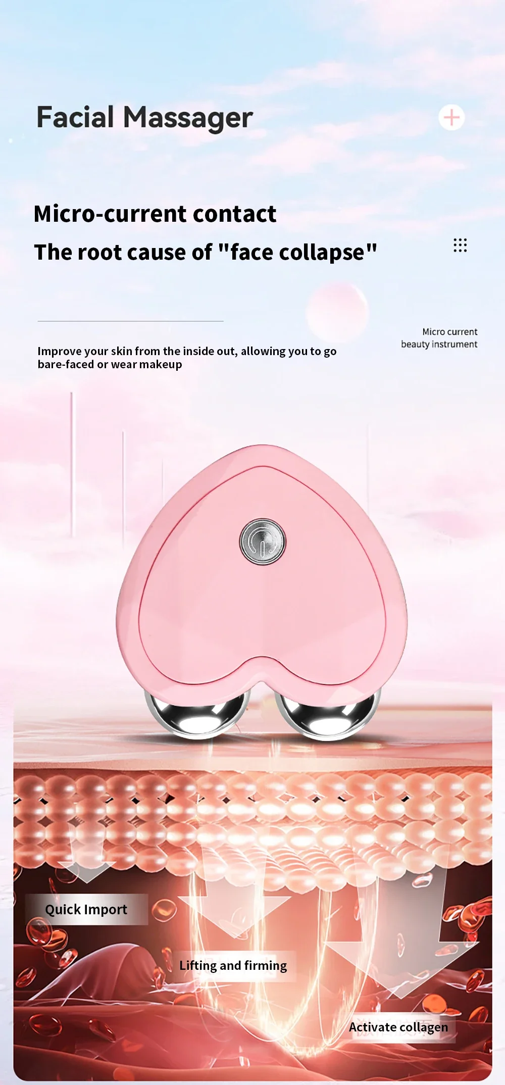 EMS Facial Massager - Anti-Aging Skin Lifter