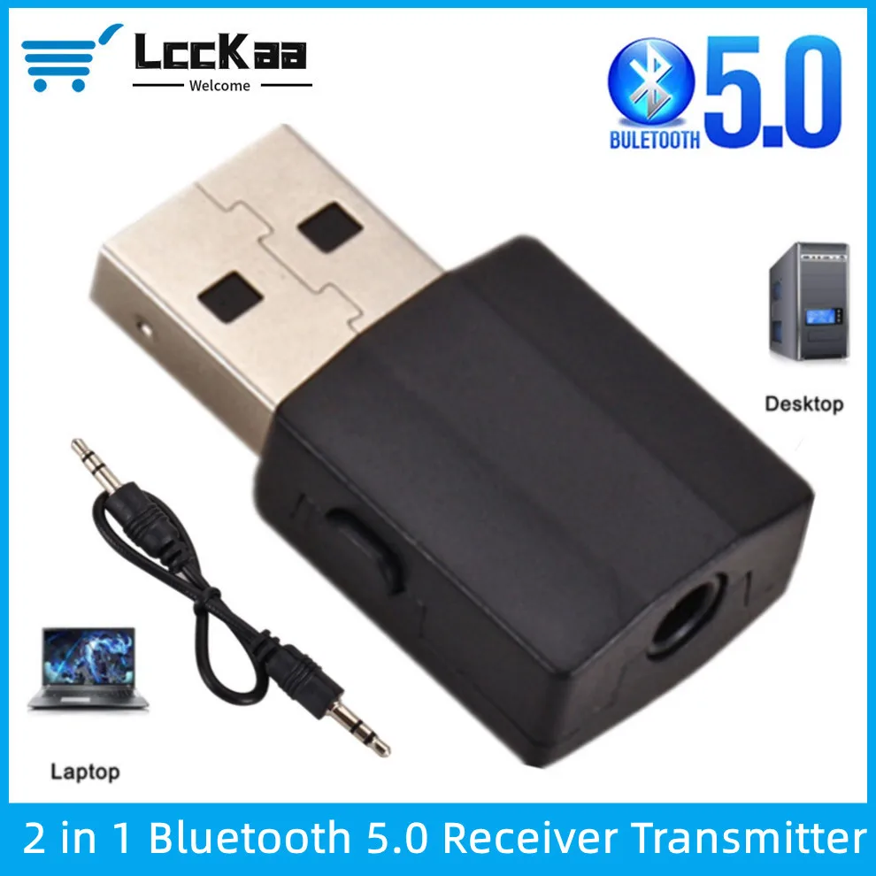 LccKaa 2 в 1 USB Bluetooth 5
