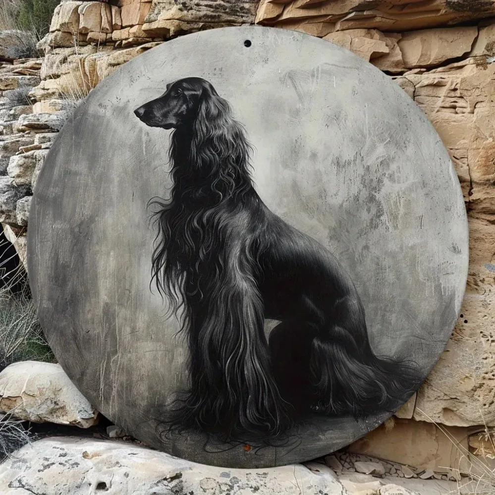 premium-afghan-hound-portrait-wall-decor-black-white-modern-art-print