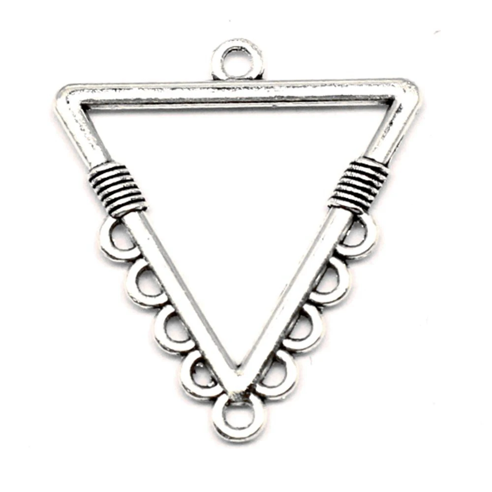 

Triangle Charm For Making Jewelry Diy Finding 50pcs 28x33mm