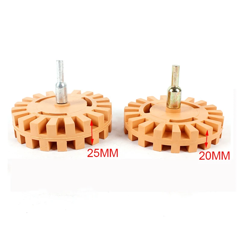 Car Sticker Remover Paint Tool Glue Removal Scraper Automotive Film Tools 4 inch Universal Rubber Eraser Wheel For Remove Car Glue Adhesive Sticker