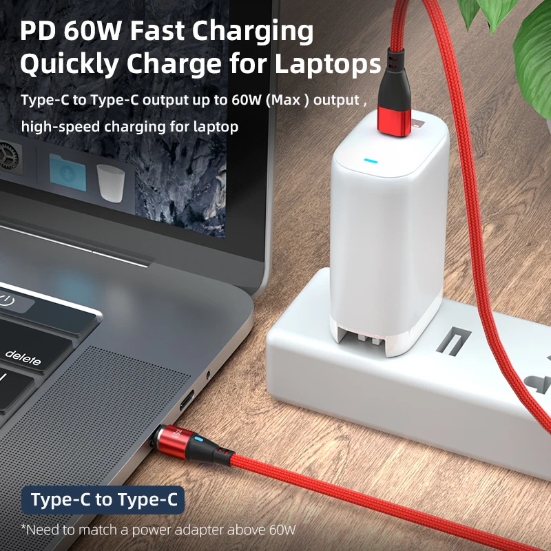 AUFU in Magnetic Charging Cable for iPhone 13 12 Pro 11 XR - Main Image