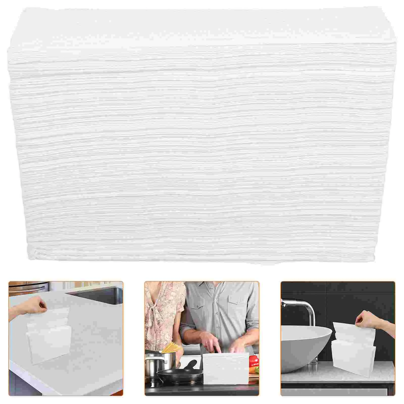 200 Pcs Paper Towel Disposable for Dispenser Bulk Refill Hotel Napkins Hands