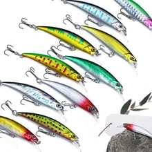 Appât dur coulant de haute qualité pour la pêche en eau salée, leurre pour attraper des poissons, matériel pour pêcher des ménés, du bar, 8cm, 9g