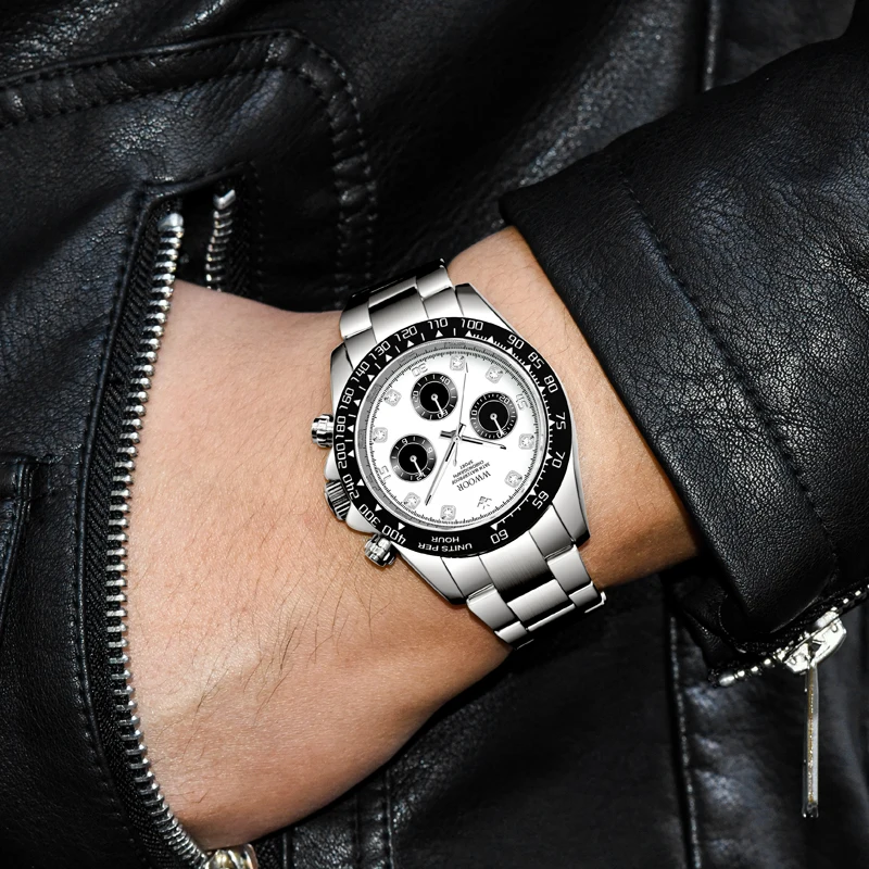 Reloj de pulsera de lujo para hombre, de primera marca, resistente al agua, cronógrafo luminoso, de acero inoxidable, de cuarzo_voghion.com