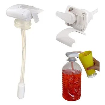 Pompa di aspirazione automatica per cannuccia Dispenser automatico per bevande con cannuccia per bevande Rubinetto magico Pompa per acqua a prova di fuoriuscite Dispenser fai da te