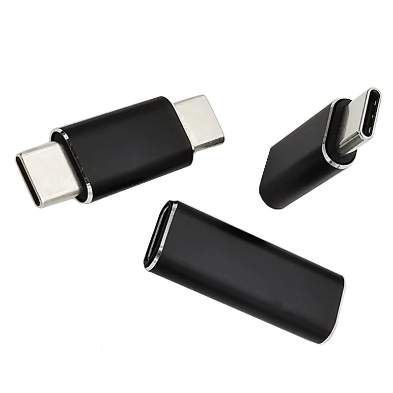 100 개 유형-C USB-C 어댑터 남성-여성/남성-남성/여성-여성 어댑터 USB 3.1 커넥터
