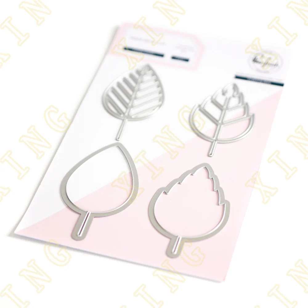

Newest Foliage Shaker Dies Scrapbooking Metal Cutting Dies Craft Embossing Make Paper Greeting Card Making Template DIY Handmade