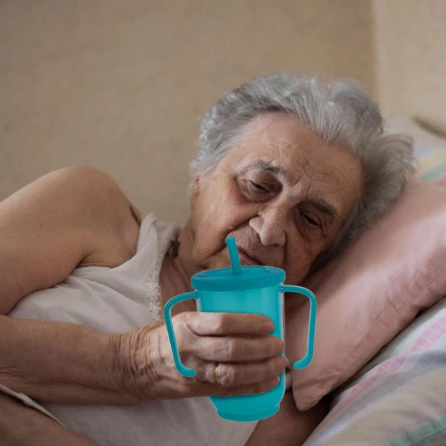 Spill Proof Cups For Adults Elderly Care Cup Bedridden Patient